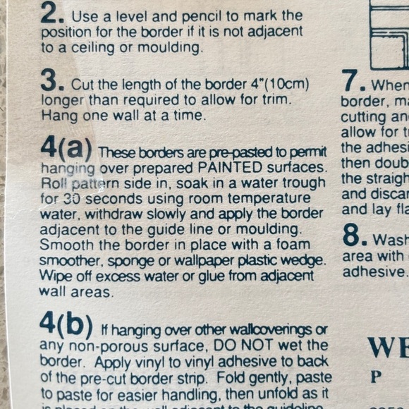 VTG Two by Two Noah's Ark Wallpaper Border 5 YD X 9" Elephant Giraffe Prepasted - Picture 12 of 14